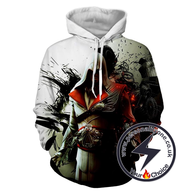 Assassin's Creed 3D - Ezio- Assassin's Creed Hoodies